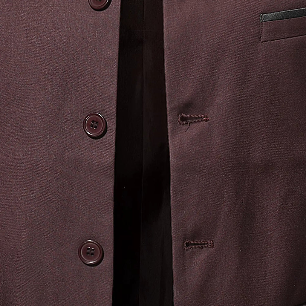 Regal Crest Collar Jacket