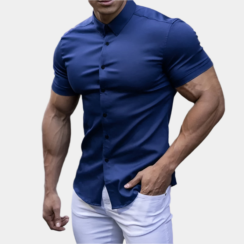 Anti-Wrinkle Short Sleeved Polo