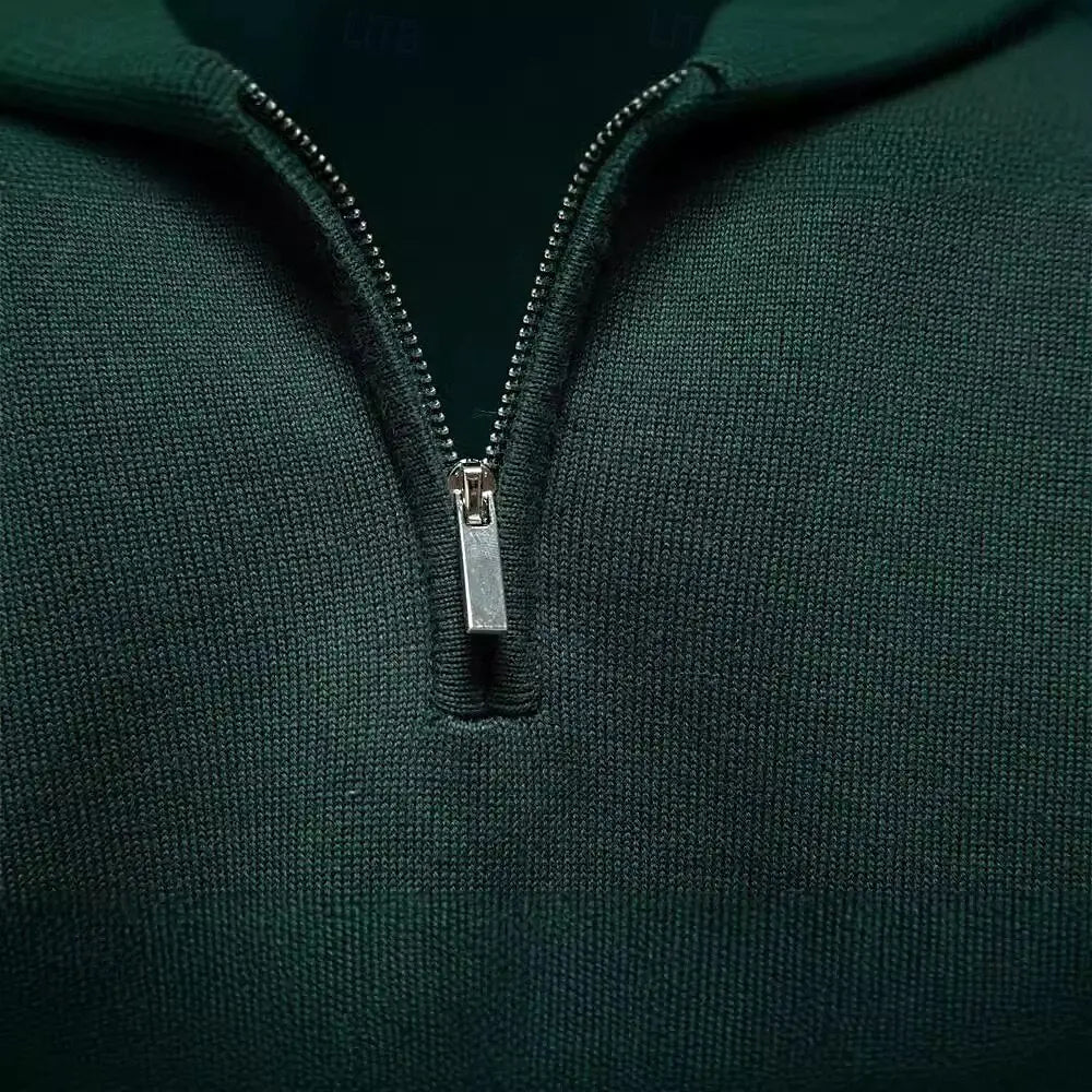 Outdoor Explorer Half-Zip Knit Sweater