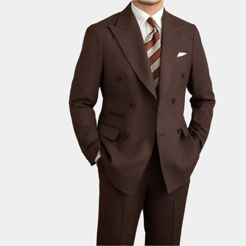 Belvedere Gabardine Suit (Jacket + Trousers)