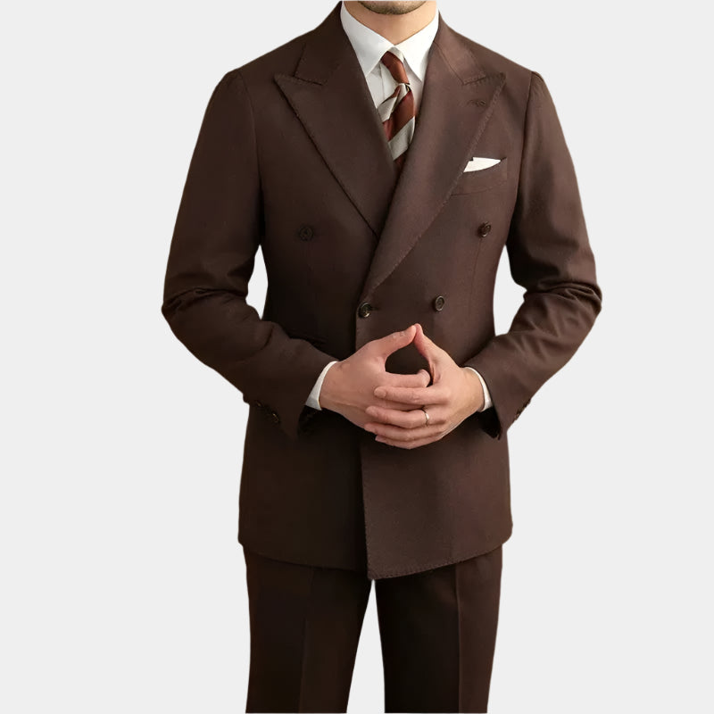 Belvedere Gabardine Suit (Jacket + Trousers)