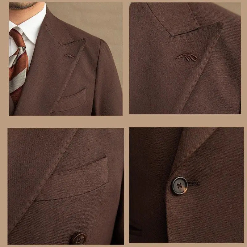 Belvedere Gabardine Suit (Jacket + Trousers)